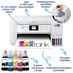 Epson L4266 EcoTank multifunkciós nyomtató fehér (C11CJ63414)