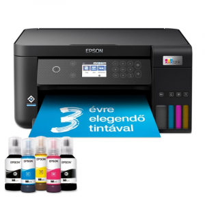 Epson L6260 EcoTank multifunkciós nyomtató fekete (C11CJ62402)