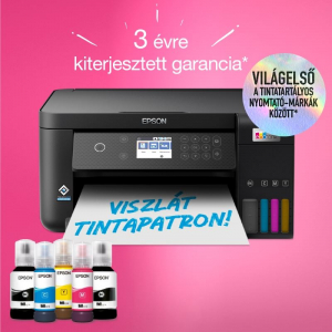 Epson L6260 EcoTank multifunkciós nyomtató fekete (C11CJ62402)