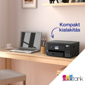 Epson L6260 EcoTank multifunkciós nyomtató fekete (C11CJ62402)