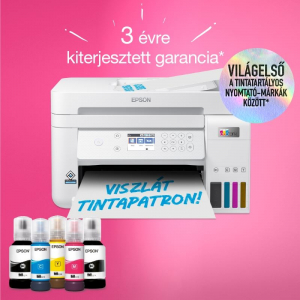 Epson L6276 EcoTank multifunkciós nyomtató fehér (C11CJ61406)