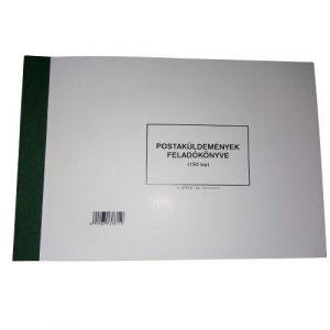 P&aacute;tria Postak&uuml;ldem&eacute;nyek felad&oacute;k&ouml;nyve A/4 fekvő