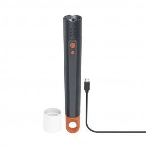 Hama FLX1200-C LED zsebl&aacute;mpa, t&ouml;lthető, &uuml;t&eacute;s&aacute;ll&oacute;, alum&iacute;nium, 4 m&oacute;d+ SOS, zoom (00228607)