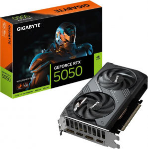 Gigabyte GeForce RTX 5050 8GB WINDFORCE OC 8G videokártya (GV-N5050WF2OC-8GD)