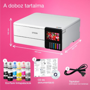Epson EcoTank L8160 A4-es fotónyomtató (C11CJ20402)