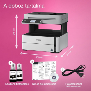 Epson EcoTank M3180 Mono multifunkciós nyomtató (C11CG93403)