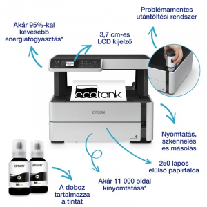 Epson EcoTank M2170 Mono multifunkciós nyomtató (C11CH43402)
