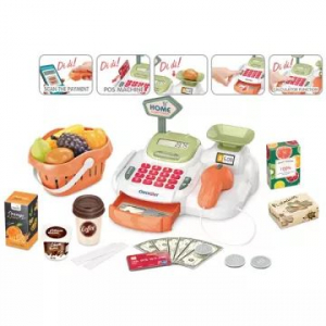 Manyuk Toys P&eacute;nzt&aacute;rg&eacute;p szett term&eacute;kekkel &ndash; 36 db-os (668-118)