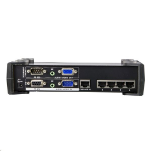 ATEN VanCryst Cat5 VGA Splitter + Audio 4 portos (VS1504T-A7-G)