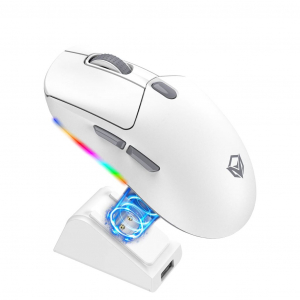 Meetion GW38 Vezet&eacute;kes+2,4G+Bluetooth gamer eg&eacute;r t&ouml;ltődokkol&oacute;val feh&eacute;r (GW38WHITE)