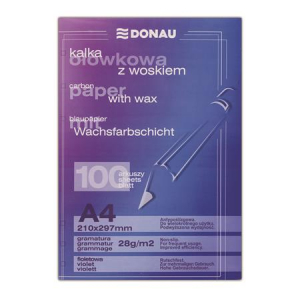 DONAU Indig&oacute;, k&eacute;zi, A4, 100 lap, , lila (DKAL31)