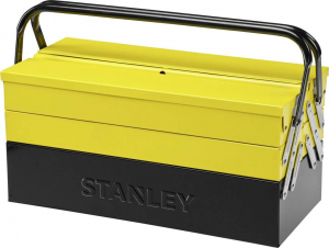 Stanley CANTILEVER Szersz&aacute;mos l&aacute;da tartalom n&eacute;lk&uuml;l F&eacute;m S&aacute;rga, Fekete (1-94-738)