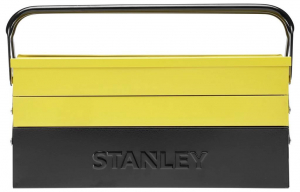Stanley CANTILEVER Szersz&aacute;mos l&aacute;da tartalom n&eacute;lk&uuml;l F&eacute;m S&aacute;rga, Fekete (1-94-738)