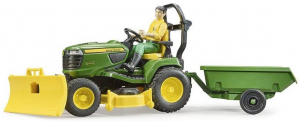 bruder John Deere X949 kerti traktor &eacute;s traktorvezető figura,  62104 (34803951)