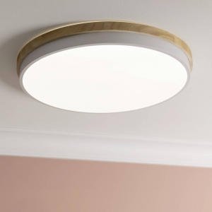 Brilliant Baarlo LED-es mennyezeti l&aacute;mpa LED Fixen be&eacute;p&iacute;tett LED-es 36 W Feh&eacute;r (matt), Fa (G80846/75)