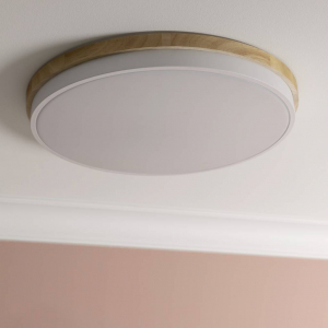 Brilliant Baarlo LED-es mennyezeti l&aacute;mpa LED Fixen be&eacute;p&iacute;tett LED-es 36 W Feh&eacute;r (matt), Fa (G80846/75)