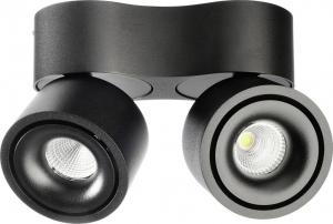 Deko Light Uni II Mini Double Mennyezetre &eacute;p&iacute;thető l&aacute;mpa LED 21.0 W Fekete (348236)