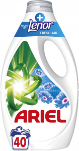 Ariel Fresh Air 1,8 l (40 mos&aacute;s) mos&oacute;g&eacute;l - szines &eacute;s feh&eacute;r ruh&aacute;khoz