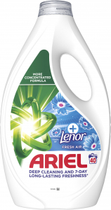 Ariel Fresh Air 1,8 l (40 mos&aacute;s) mos&oacute;g&eacute;l - szines &eacute;s feh&eacute;r ruh&aacute;khoz