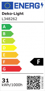 Deko Light Pro Office Sano 1225, 34 W, DALI, 3000/4000 K, wei&szlig; Mennyezetre &eacute;p&iacute;thető l&aacute;mpa SMD LED A f&eacute;nyforr&aacute;s nem cser&eacute;lhető EEK: F (A - G) 34.0 W (3