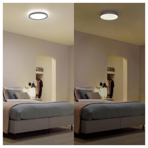 Philips Mennyezeti l&aacute;mpa, LED-es mennyezeti l&aacute;mpa Fekete (8721103057563)