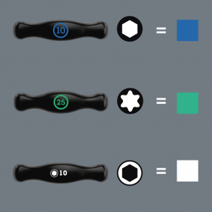 Wera 454/7 HF Set 2 Csavarh&uacute;z&oacute; k&eacute;szlet (05023453001)