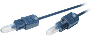SpeaKa Professional Toslink Digit&aacute;lis audio Csatlakoz&oacute;k&aacute;bel [1x Toslink dug&oacute; (ODT) - 1x Toslink dug&oacute; (ODT)] 1.00 m Fekete (SP-7869808)