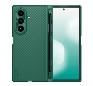 Nillkin SUPER FROSTED FOLD műanyag telefonv&eacute;dő (m&aacute;gneses, &eacute;rdes fel&uuml;let, asztali tart&oacute;, &eacute;rintő ceruza) S&Ouml;T&Eacute;TZ&Ouml;LD Samsung Galaxy Z Fold7 (SM-F966) (GP-