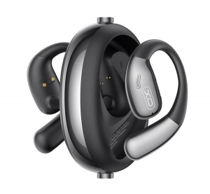 XO bluetooth f&uuml;lhallgat&oacute; SZTEREO (v5.1, TWS, mikrofon, akt&iacute;v zajszűrő, f&uuml;lre akaszthat&oacute;, AI ford&iacute;t&oacute;) FEKETE (G36)