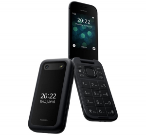 HMD 2660 FLIP 4G mobiltelefon (Dualsim) FEKETE  2660 Flip (1GF033CPH1L05)