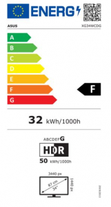 34" Asus ROG Strix XG34WCDG &iacute;velt OLED monitor