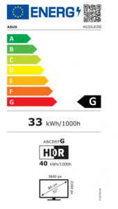 31.5" Asus ROG Strix XG32UCDS OLED monitor