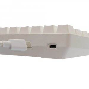 White Shark GK-004223W/BL-HU SHINOBI-2 vezet&eacute;kes mechanikus gamer billentyűzet  feh&eacute;r HU /k&eacute;k/