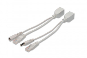 Digitus PoE adapter Fast Ethernet feh&eacute;r (DN-95001)
