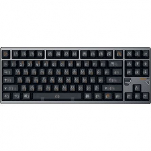 ATK Hex80 TKL USB angol gaming Owlab Ti magnetic mechanikus billentyűzet s&ouml;t&eacute;tsz&uuml;rke (HEX80 GREY)