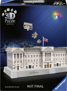 Ravensburger 3D kirak&oacute; Iconics: Buckingham-palota LED-del  1 db (12008031)