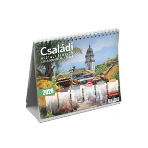 Toptimer Napt&aacute;r, asztali, &aacute;ll&oacute;,  "Csal&aacute;di tervező" (NKT053CSU)