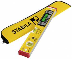 Stabila TECH 196 DL  Digit&aacute;lis v&iacute;zm&eacute;rt&eacute;k cs&uacute;sz&aacute;sg&aacute;tl&oacute;val, t&aacute;sk&aacute;val 40 cm 0.5 mm/m (19830)