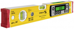 Stabila TECH 196 DL  Digit&aacute;lis v&iacute;zm&eacute;rt&eacute;k cs&uacute;sz&aacute;sg&aacute;tl&oacute;val, t&aacute;sk&aacute;val 40 cm 0.5 mm/m (19830)