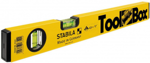 Stabila Toolbox  K&ouml;nnyűf&eacute;m v&iacute;zm&eacute;rt&eacute;k 43 cm 0.5 mm/m (16320)