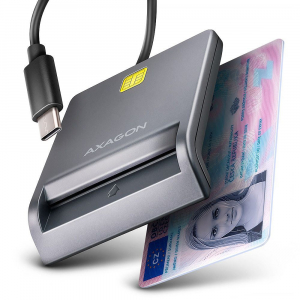 Axagon CRE-SM3TC Smart Card/ID Card FlatReader