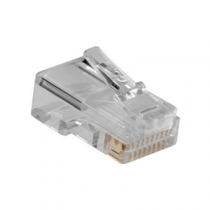 ACT RJ48 (10P/10C) modulaire connector for flat cable (25 pcs) (ACT TD110)