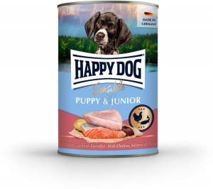 Happy Dog Sensible Puppy & Junior 400 g / csirke &eacute;s lazac