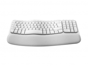 Logitech Wave Keys for Mac sv&aacute;jci billentyűzet USB (920-012404)