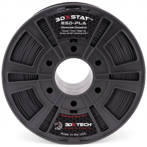 3D Xtech 3DXSTAT Conductive ESD 3D nyomtat&oacute;sz&aacute;l PLA műanyag k&ouml;zel szagtalan, &uuml;t&eacute;s&aacute;ll&oacute; 2.85 mm 750 g Fekete 1 db (PLA2030750BK0)