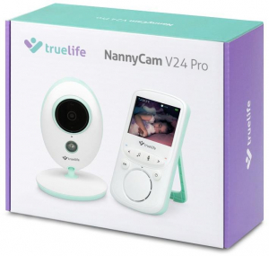 TrueLife NannyCam V24 Pro b&eacute;biőr - k&eacute;p&aacute;tvitel (vide&oacute;)