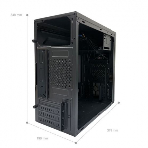 LC Power Micro-ATX h&aacute;z fekete (LC-2004MB-V3-ON)