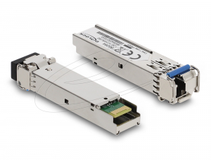Delock SFP Modul 1000Base-BX SM TX 1310 / RX 1550 nm DDM (86094)