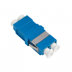 LogiLink Sz&aacute;loptikai adapter LC Duplex, 12 darabos, perem n&eacute;lk&uuml;l, k&eacute;k (OS2) (FA03LC7)