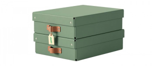 Leitz T&aacute;rol&oacute;doboz, M m&eacute;ret, alacsony,  "Puro", zs&aacute;lyaz&ouml;ld (E61480050)